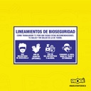 Se√±al: Lineamientos De Bioseguridad / Visibilidad A 10 Metros