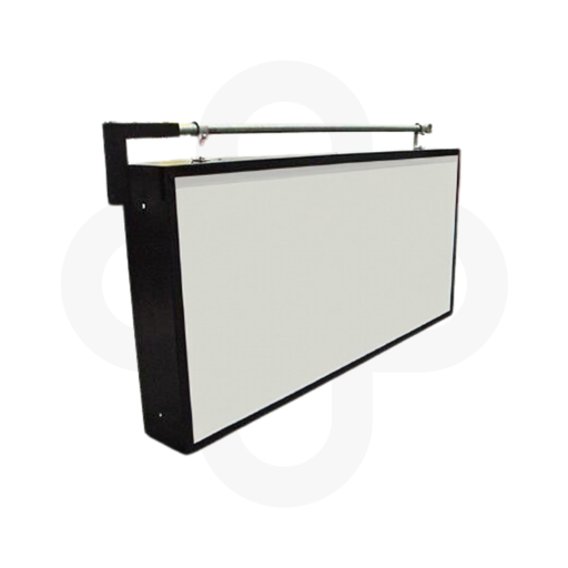Letrero: Caja de Luz Rectangular